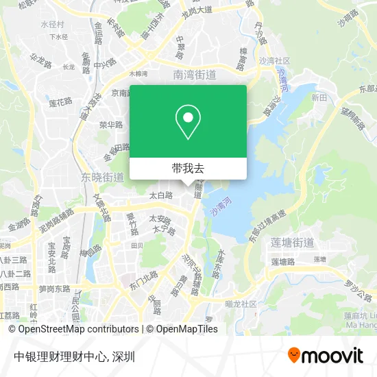 中银理财理财中心地图