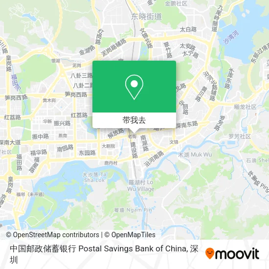 中国邮政储蓄银行 Postal Savings Bank of China地图