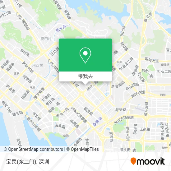 宝民(东二门)地图