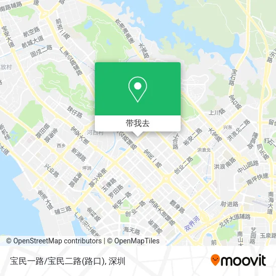 宝民一路/宝民二路(路口)地图