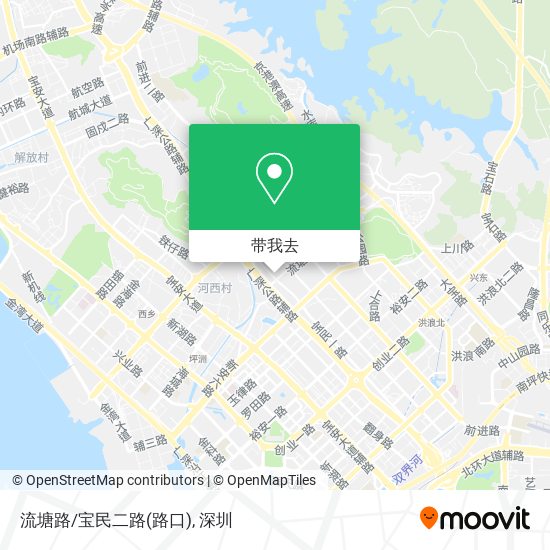流塘路/宝民二路(路口)地图