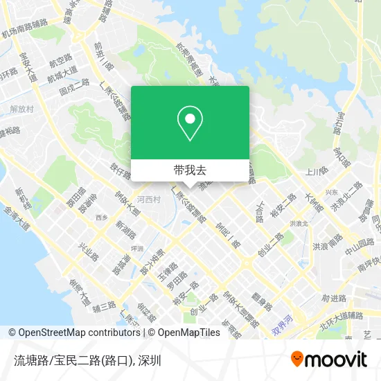 流塘路/宝民二路(路口)地图