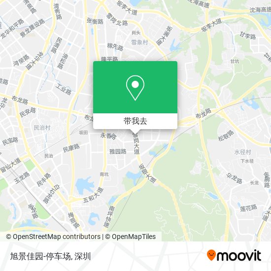 旭景佳园-停车场地图