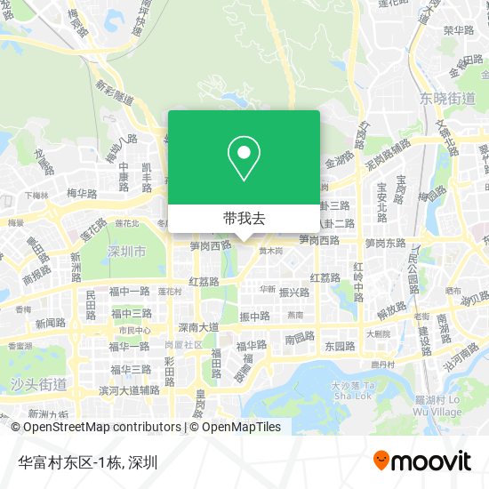 华富村东区-1栋地图