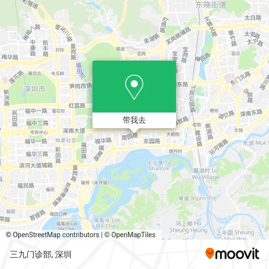 三九门诊部地图