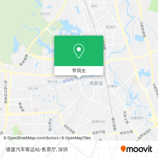 塘厦汽车客运站-售票厅地图