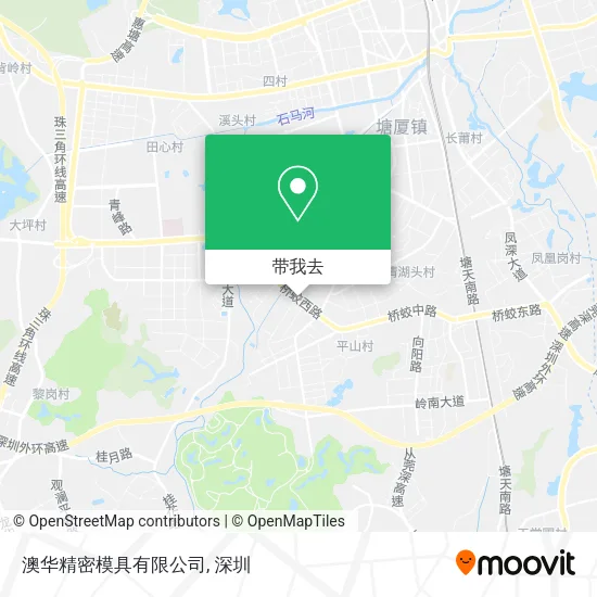 澳华精密模具有限公司地图