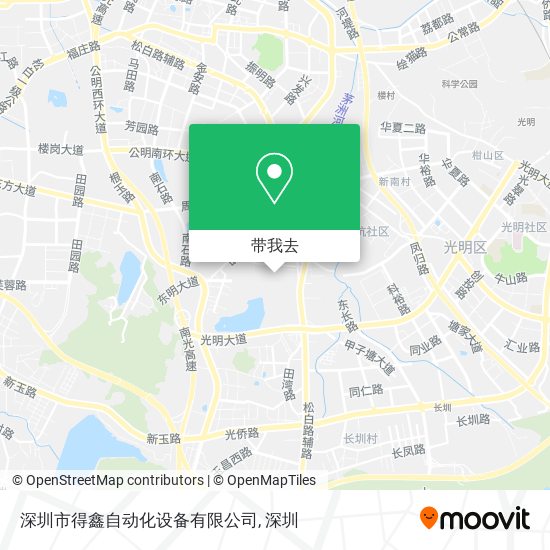 深圳市得鑫自动化设备有限公司地图