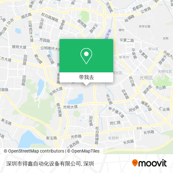 深圳市得鑫自动化设备有限公司地图