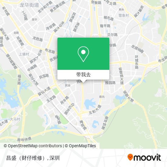 昌盛（财仔维修）地图