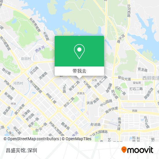 昌盛宾馆地图