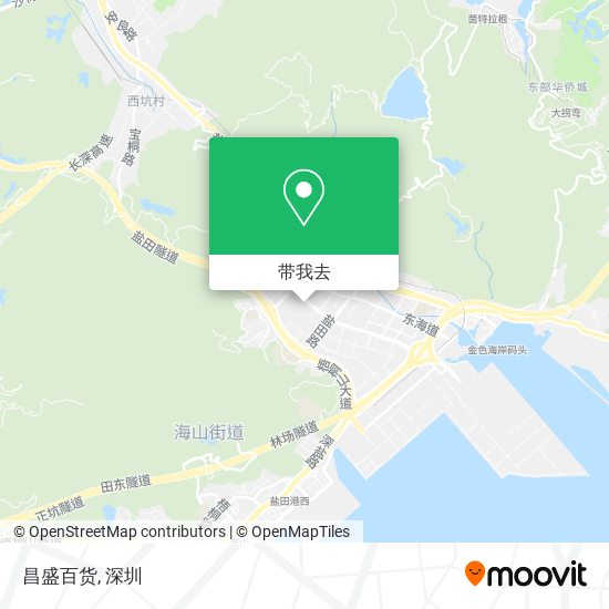 昌盛百货地图