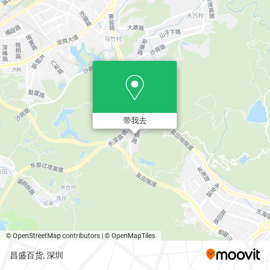 昌盛百货地图