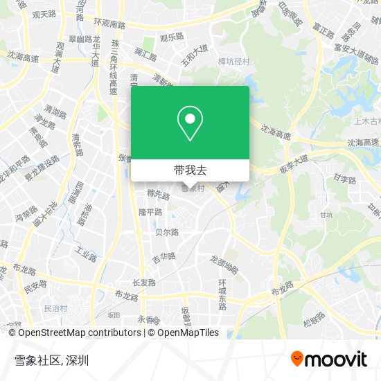 雪象社区地图