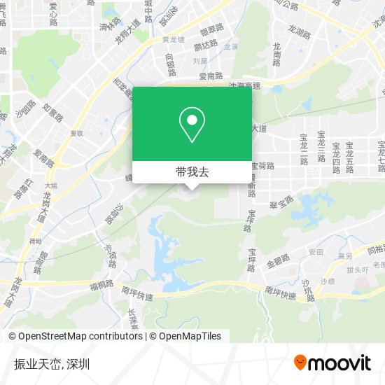 振业天峦地图