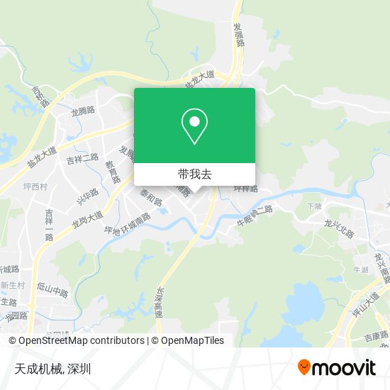 天成机械地图