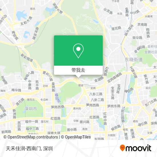 天禾佳润-西南门地图