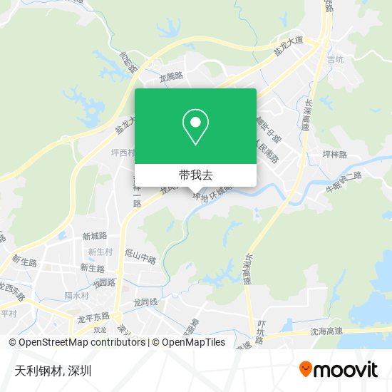 天利钢材地图