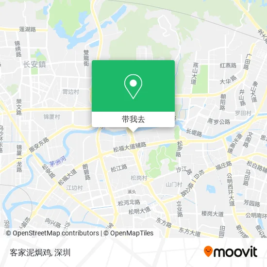 客家泥焗鸡地图