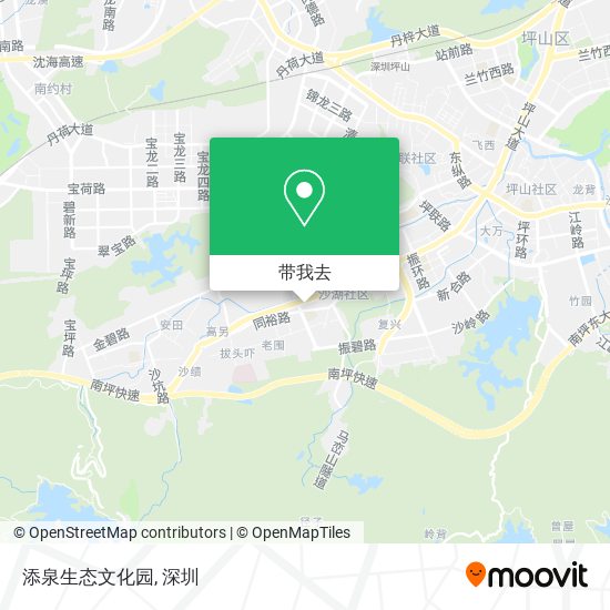 添泉生态文化园地图