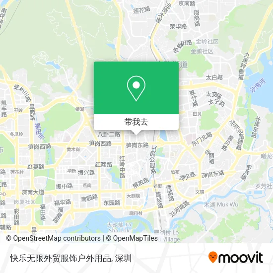 快乐无限外贸服饰户外用品地图