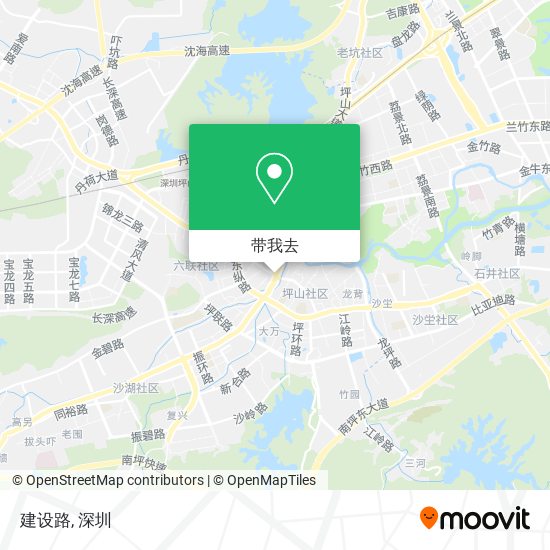 建设路地图