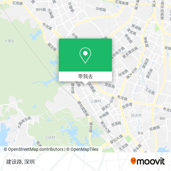 建设路地图