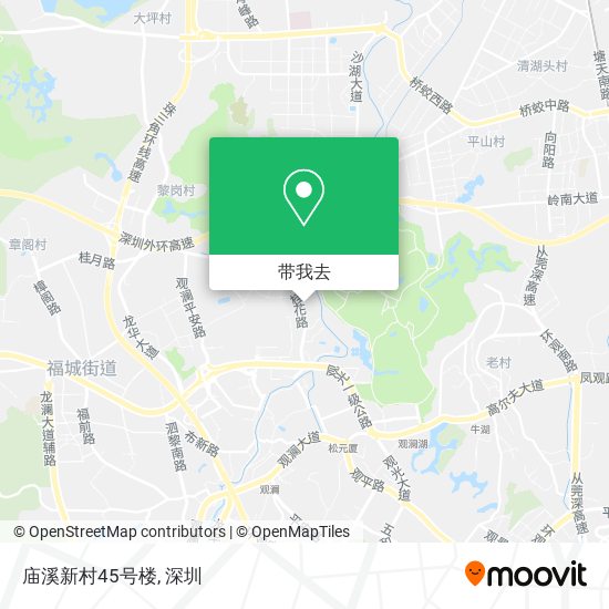 庙溪新村45号楼地图