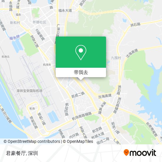 君豪餐厅地图