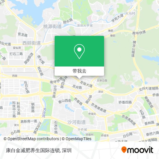 康白金减肥养生国际连锁地图