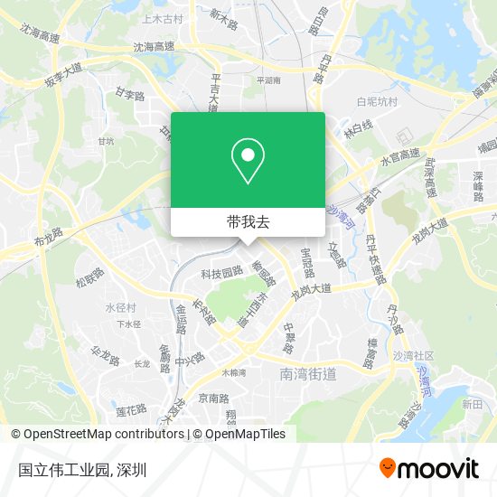 国立伟工业园地图