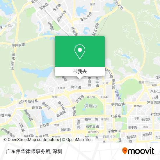 广东伟华律师事务所地图