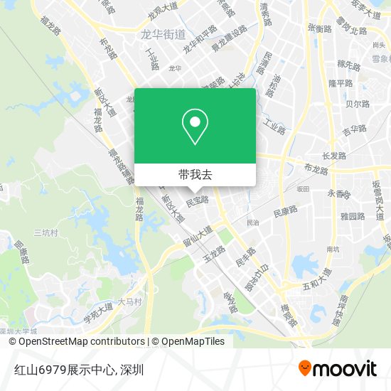 红山6979展示中心地图