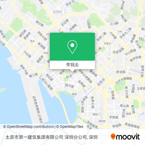 太原市第一建筑集团有限公司 深圳分公司地图