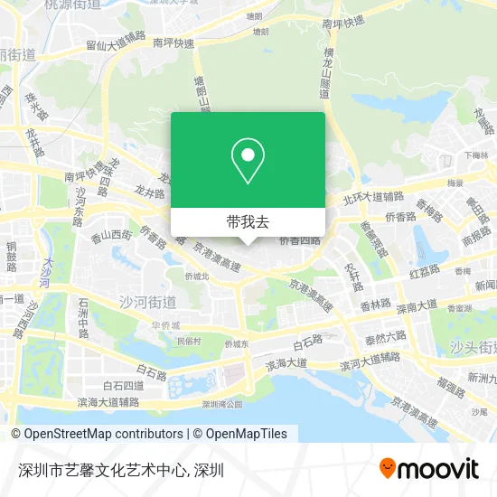 深圳市艺馨文化艺术中心地图