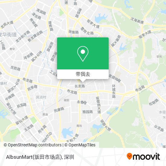 AlbsunMart(坂田市场店)地图