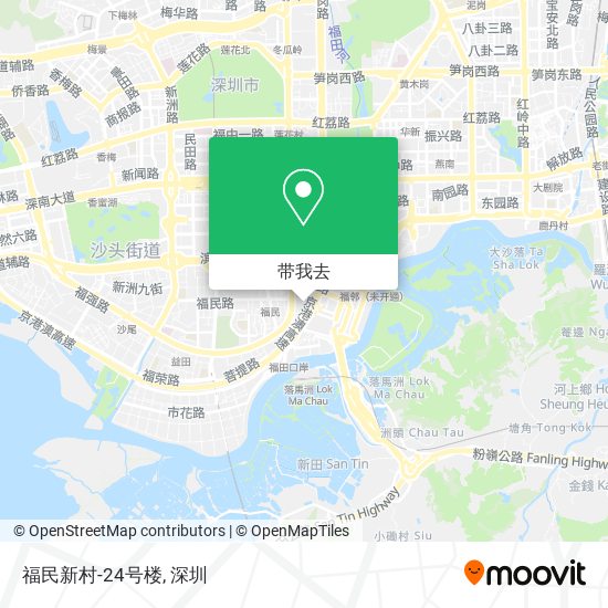 福民新村-24号楼地图