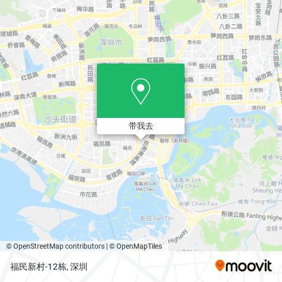 福民新村-12栋地图