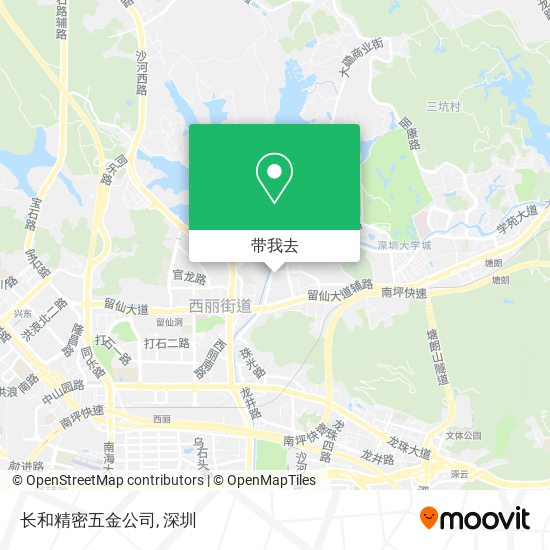 长和精密五金公司地图