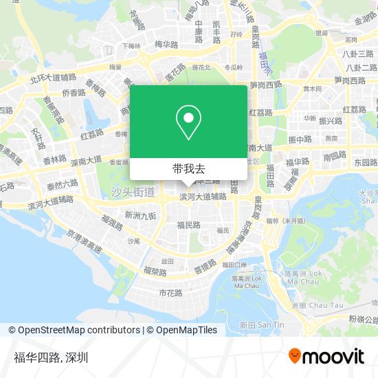 福华四路地图