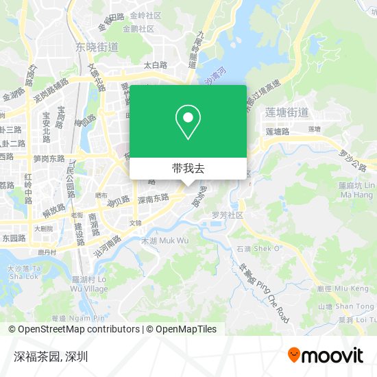 深福茶园地图