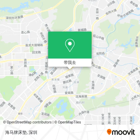海马牌床垫地图
