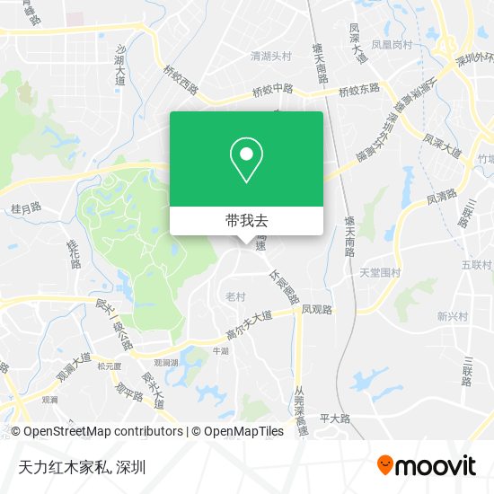 天力红木家私地图