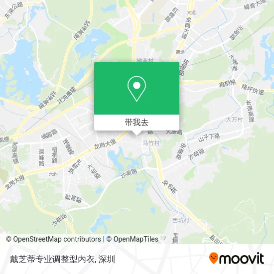 戴芝蒂专业调整型内衣地图