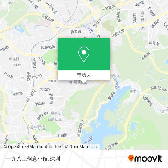 一九八三创意小镇地图