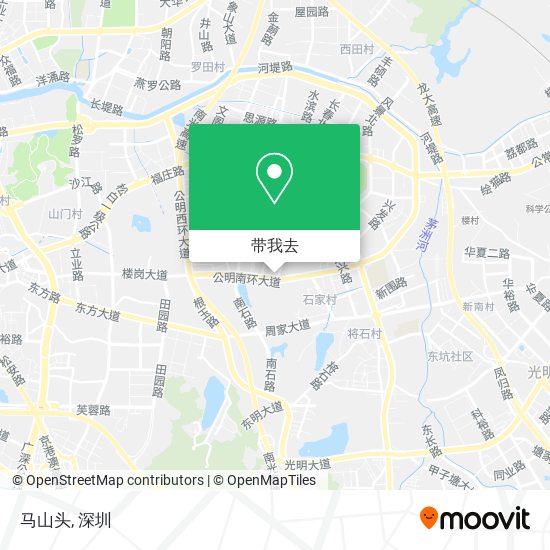 马山头地图
