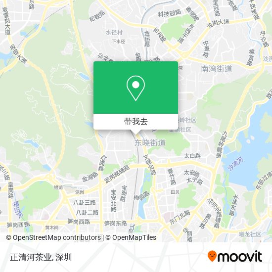 正清河茶业地图