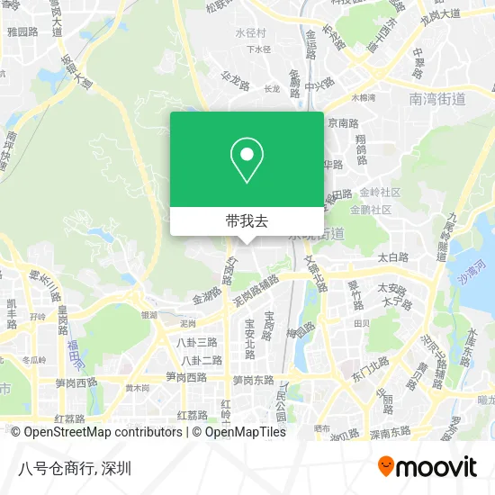 八号仓商行地图