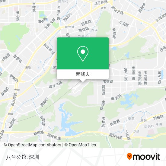 八号公馆地图