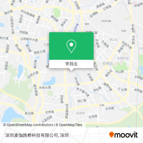 深圳麦伽路桦科技有限公司地图